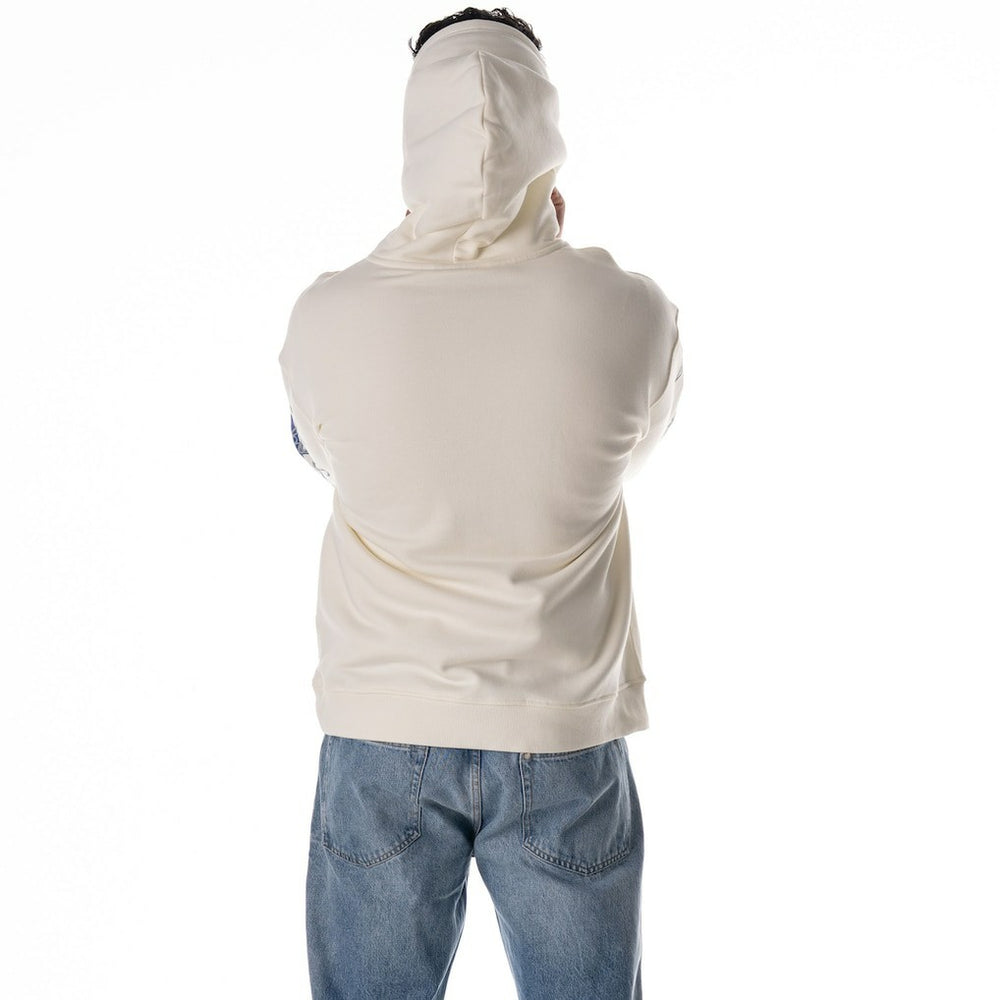 Dallas Cowboys The Wild Collective Unisex Stacked Graphic Sleeve Fleece Hoodie - White Hoodies
