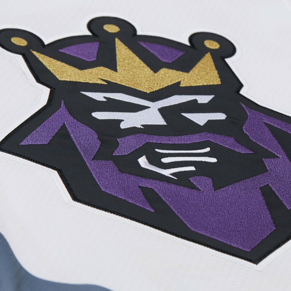 Wayne Gretzky Los Angeles Kings Mitchell & Ness Big & Tall 1995-96 Blue Line 2.0 Jersey - White | US 202945399