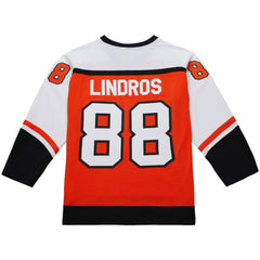 Eric Lindros Philadelphia Flyers Mitchell & Ness Big & Tall 1996-97 Blue Line 2.0 Jersey - Orange | US 202945400