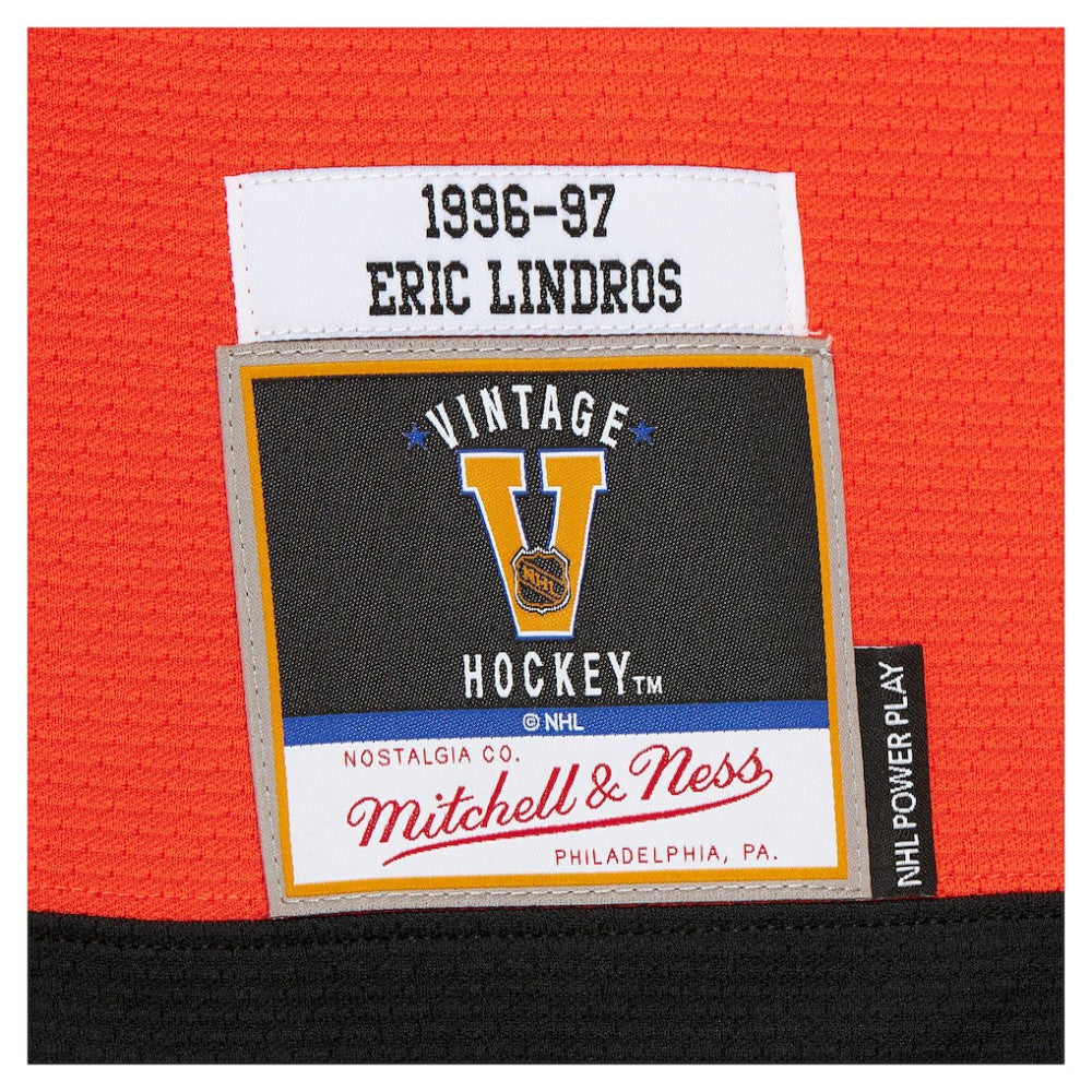Eric Lindros Philadelphia Flyers Mitchell & Ness Big & Tall 1996-97 Blue Line 2.0 Jersey - Orange | US 202945400