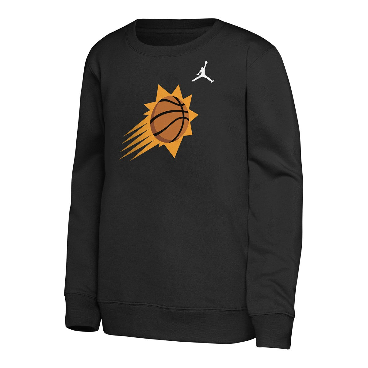Phoenix Suns Jordan Brand Youth Courtside Statement Edition Sweatshirt Black