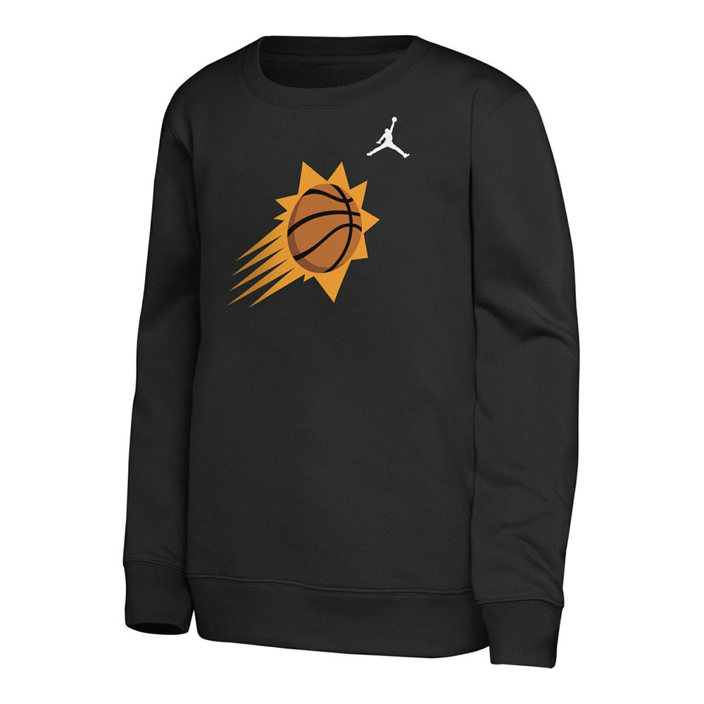 Phoenix Suns Jordan Brand Youth Courtside Statement Edition Sweatshirt Black