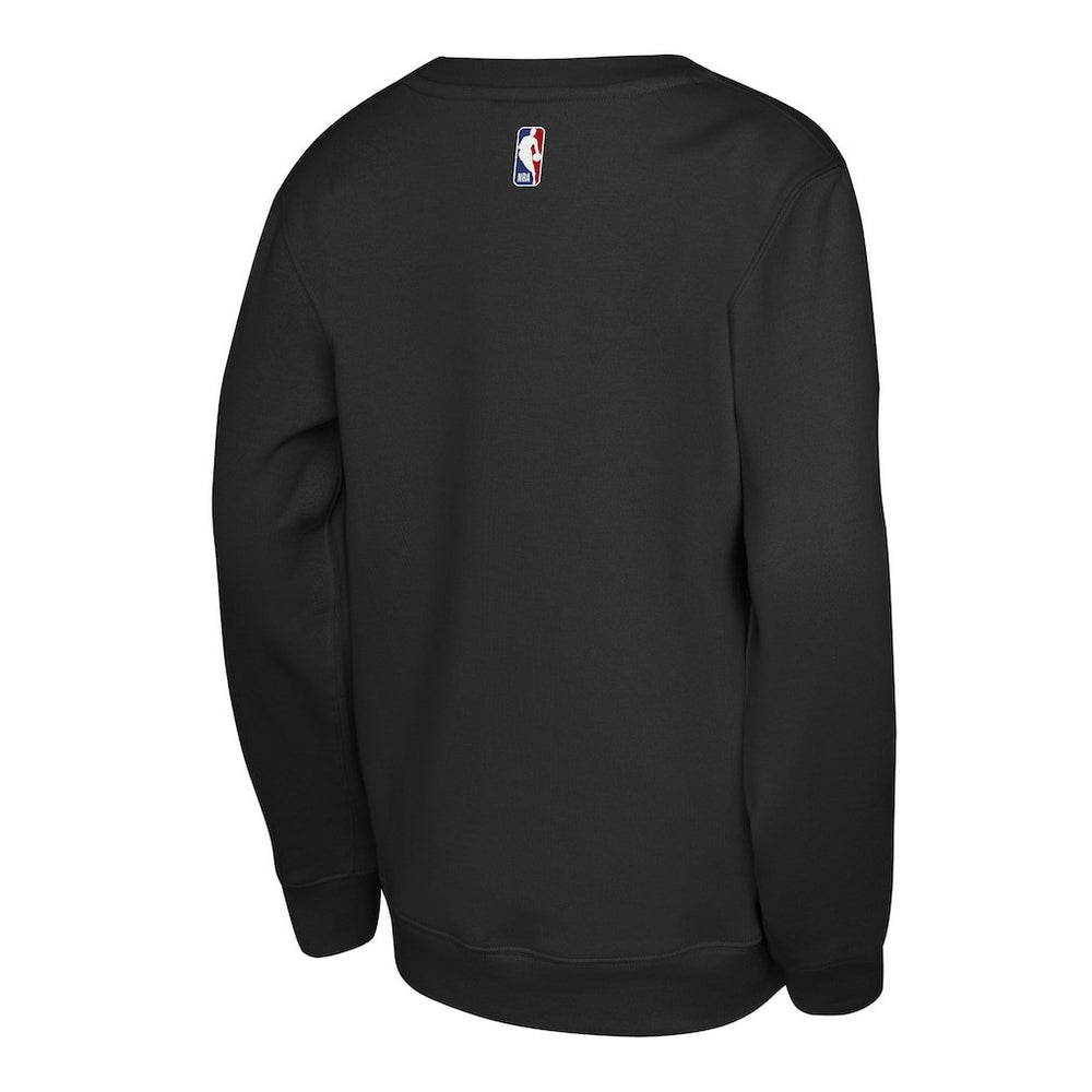 Golden State Warriors Jordan Brand Youth Courtside Statement Edition Sweatshirt Black