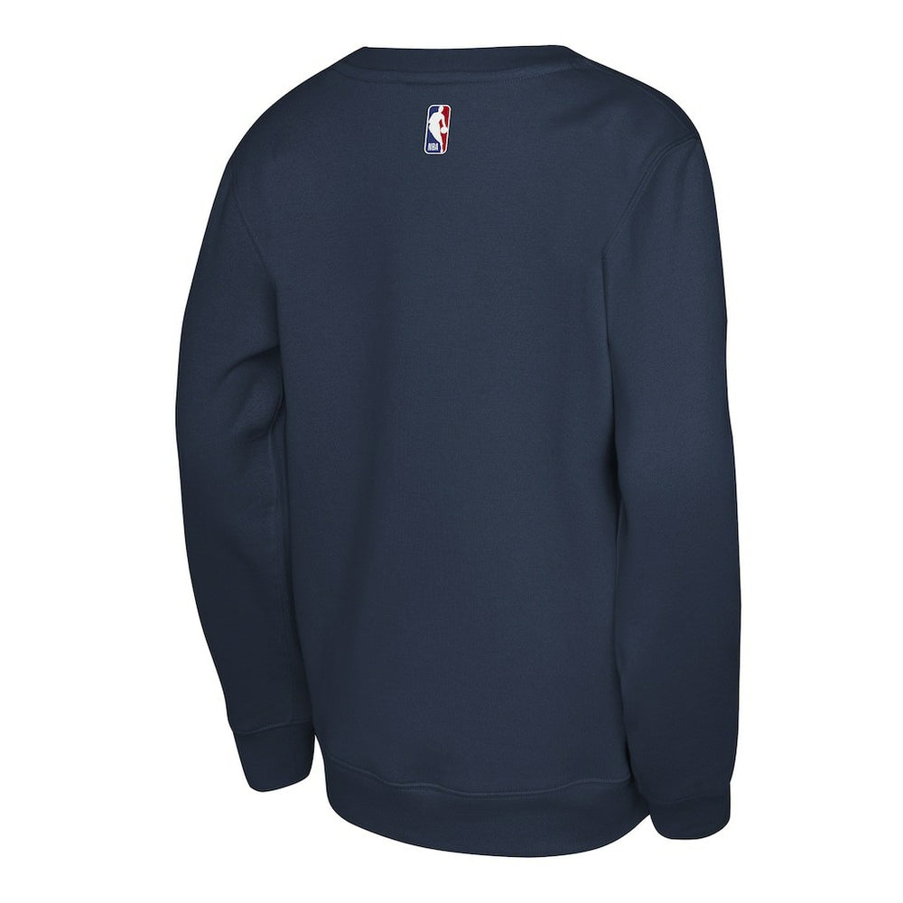 Dallas Mavericks Jordan Brand Youth Courtside Statement Edition Sweatshirt Navy
