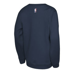 Dallas Mavericks Jordan Brand Youth Courtside Statement Edition Sweatshirt Navy