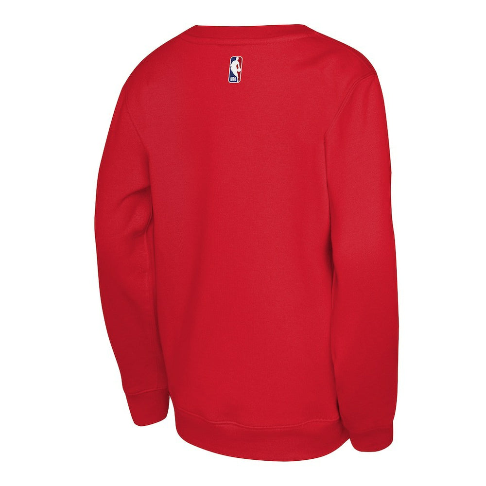 Philadelphia 76ers Jordan Brand Youth Courtside Statement Edition Sweatshirt Red outlet