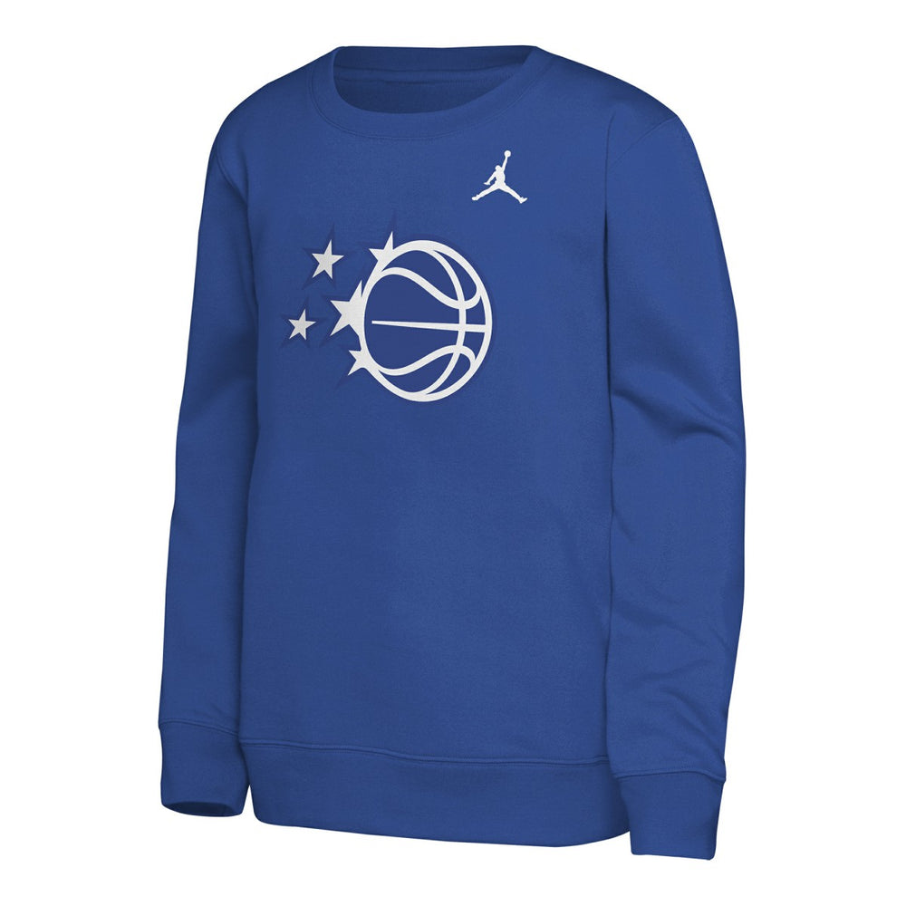 Orlando Magic Jordan Brand Youth Courtside Statement Edition Sweatshirt Royal outlet