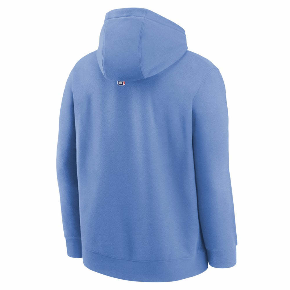 Utah Jazz Youth 2025/26 City Edition Club Fleece Pullover Hoodie Blue - Nike