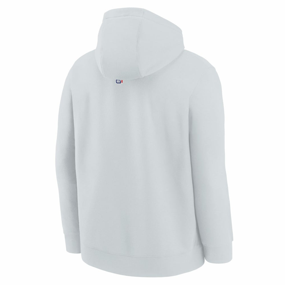 Memphis Grizzlies Youth 2025/26 City Edition Club Fleece Pullover Hoodie Silver - Nike