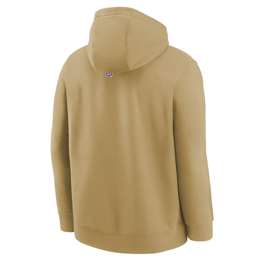Washington Wizards Youth 2025/26 City Edition Club Logo Fleece Hoodie Tan - Nike