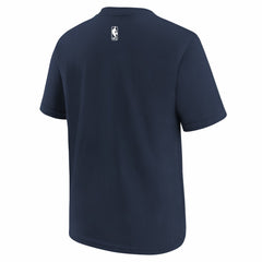 Memphis Grizzlies Youth 2025/26 City Edition Max90 T-Shirt Light Blue/Navy - Nike