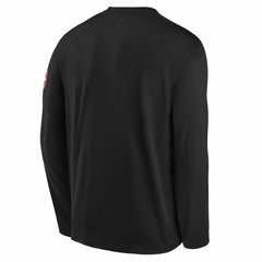 Denver Nuggets Youth 2025/26 City Edition Dri-Fit Long Sleeve Game Top Black - Nike