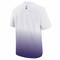 Los Angeles Lakers Youth 2025/26 City Edition Max90 T-Shirt White/Purple - Nike