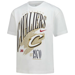 Cleveland Cavaliers Youth Hardwood Classics Champs Max90 T-Shirt White - Nike