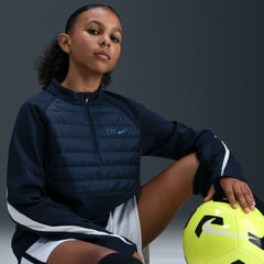 Chelsea Youth 2025/26 Academy Winter Warrior Drill Training Top Navy - Nike outlet