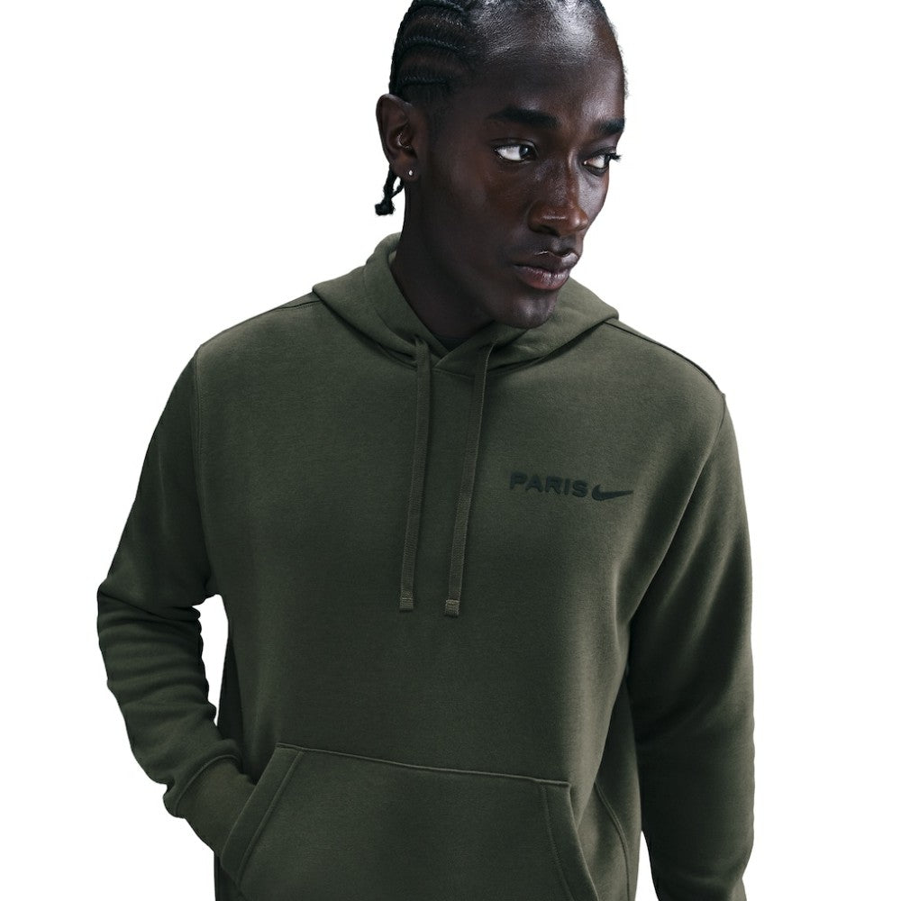 Paris Saint-Germain Club Fleece Hoodie Olive - Nike for sale
