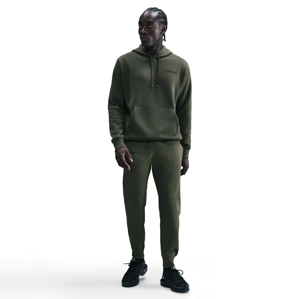 Paris Saint-Germain Club Fleece Hoodie Olive - Nike for sale