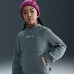 Barcelona Youth Air Raglan Hoodie Gray - Nike on sale