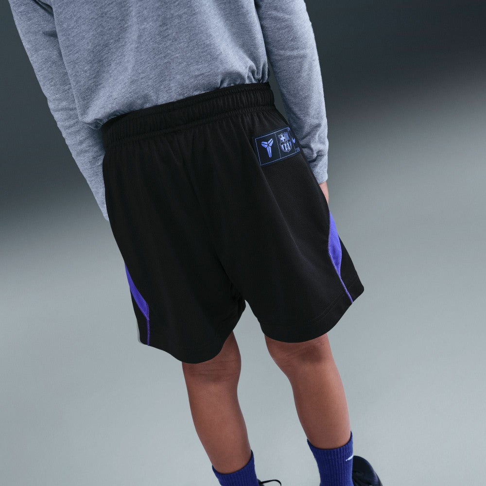 Barcelona Youth 2025/26 Away Kobe Fundamental Dri-FIT Shorts Black - Nike outlet