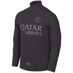 Paris Saint-Germain Strike Drill Quarter-Zip Long Sleeve Dri-FIT Top Anthracite - Nike sale