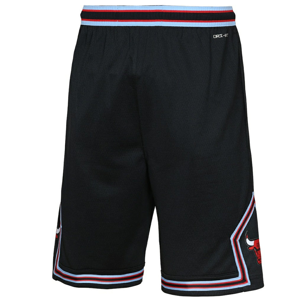 Chicago Bulls Youth 2025/26 City Edition Swingman Performance Shorts Black - Nike