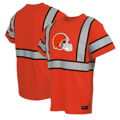 Cleveland Browns Safety Heavyweight T-Shirt - Orange T-shirts