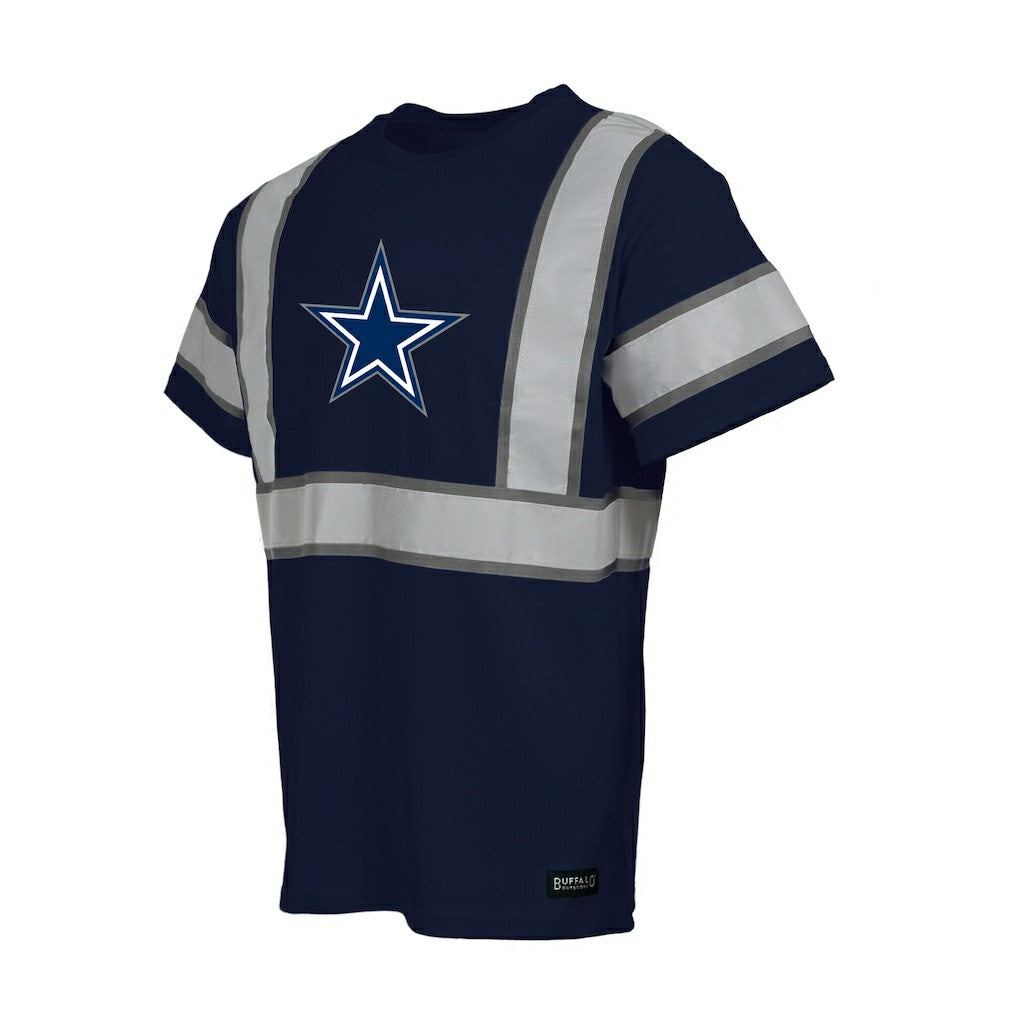 Dallas Cowboys Safety Heavyweight T-Shirt - Navy T-shirts