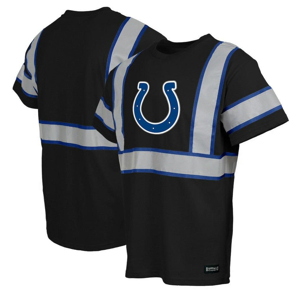 Indianapolis Colts Safety Heavyweight T-Shirt - Black T-shirts