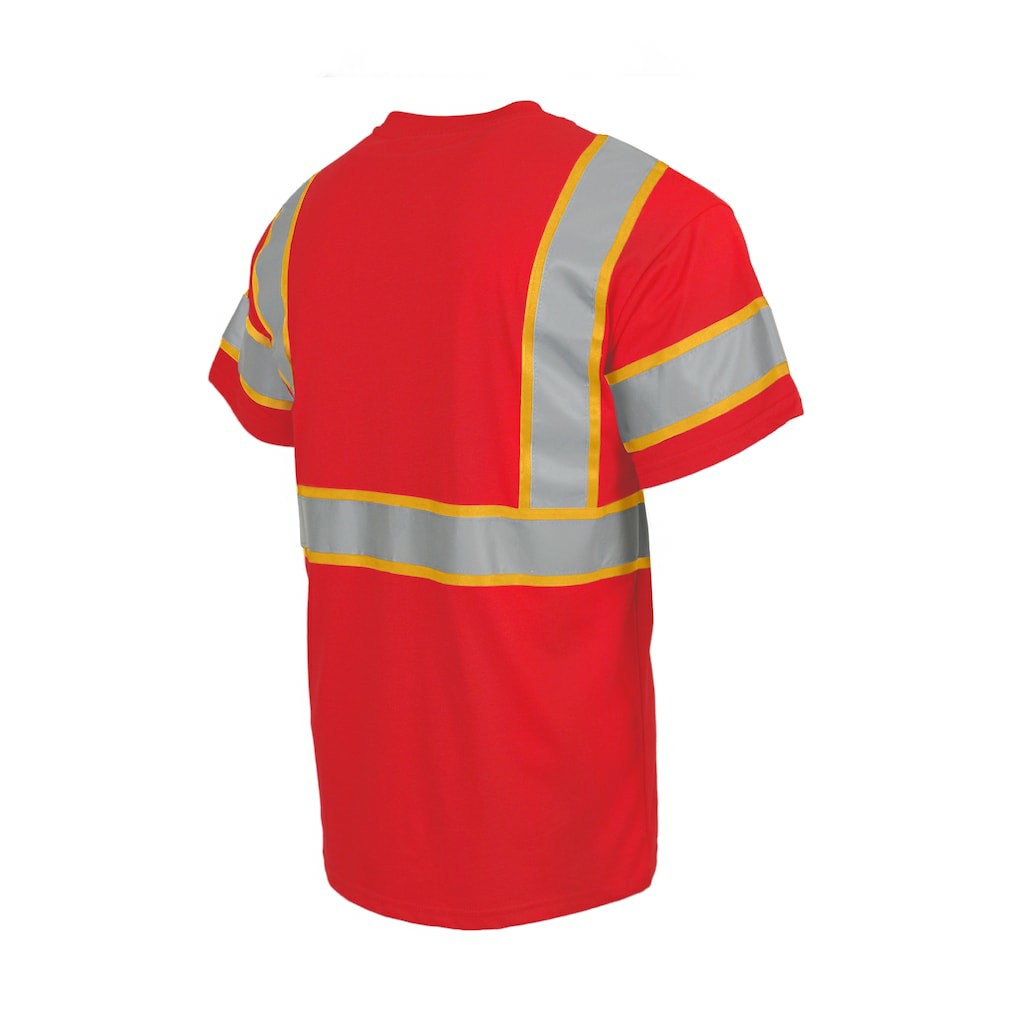 Kansas City Chiefs Safety Heavyweight T-Shirt - Red T-shirts