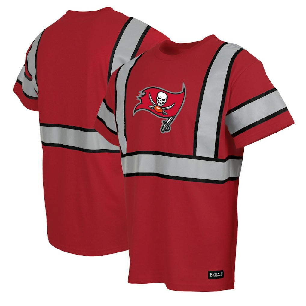 Tampa Bay Buccaneers Safety Heavyweight T-Shirt - Red T-shirts