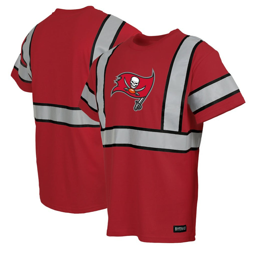 Tampa Bay Buccaneers Safety Heavyweight T-Shirt - Red T-shirts