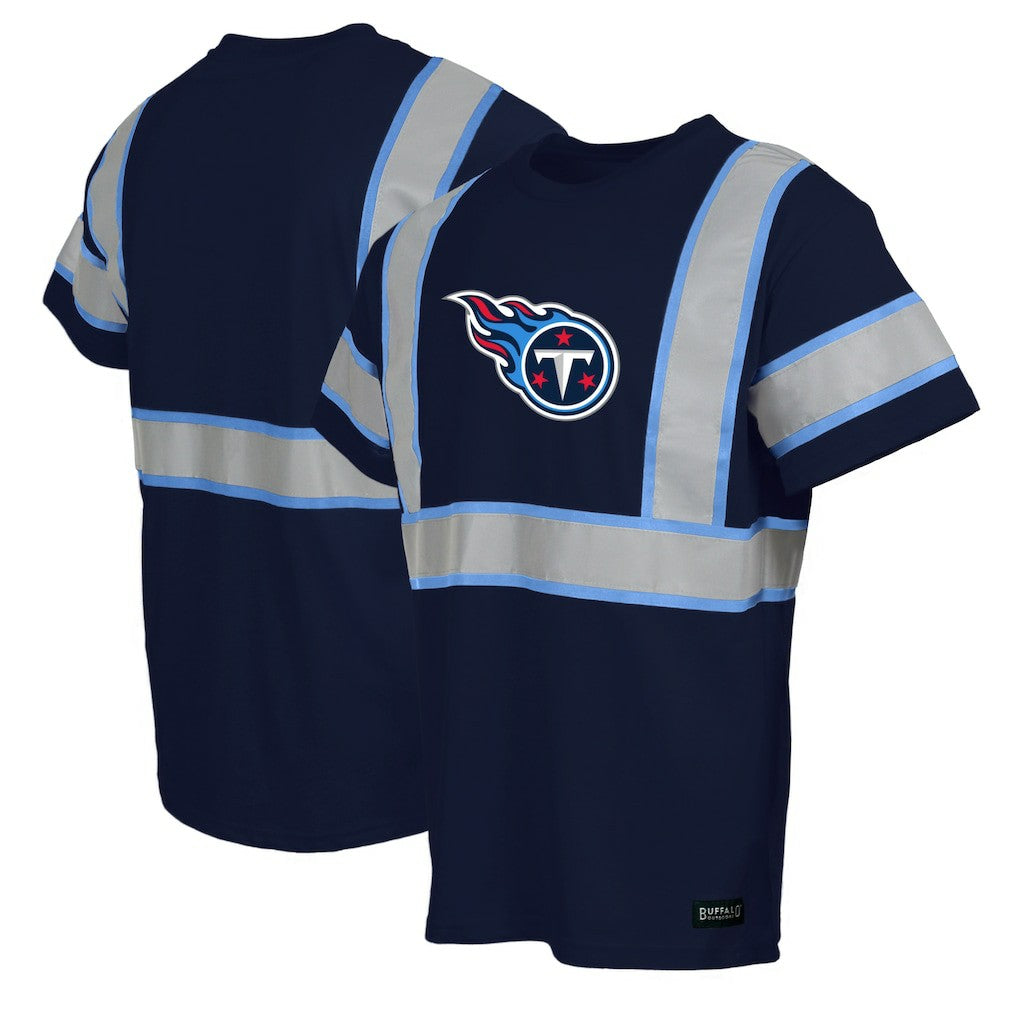 Tennessee Titans Safety Heavyweight T-Shirt - Navy T-shirts