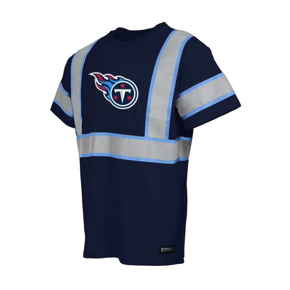 Tennessee Titans Safety Heavyweight T-Shirt - Navy T-shirts