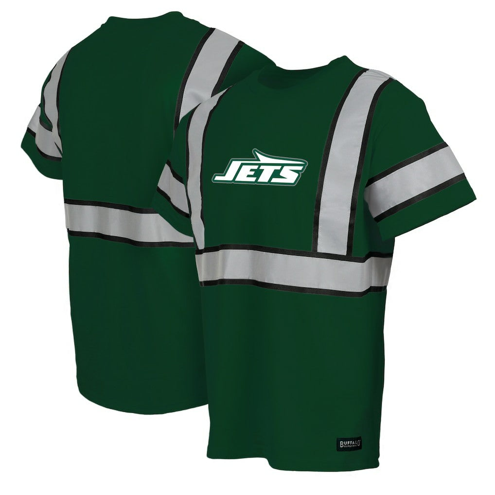 New York Jets Safety Heavyweight T-Shirt - Green T-shirts