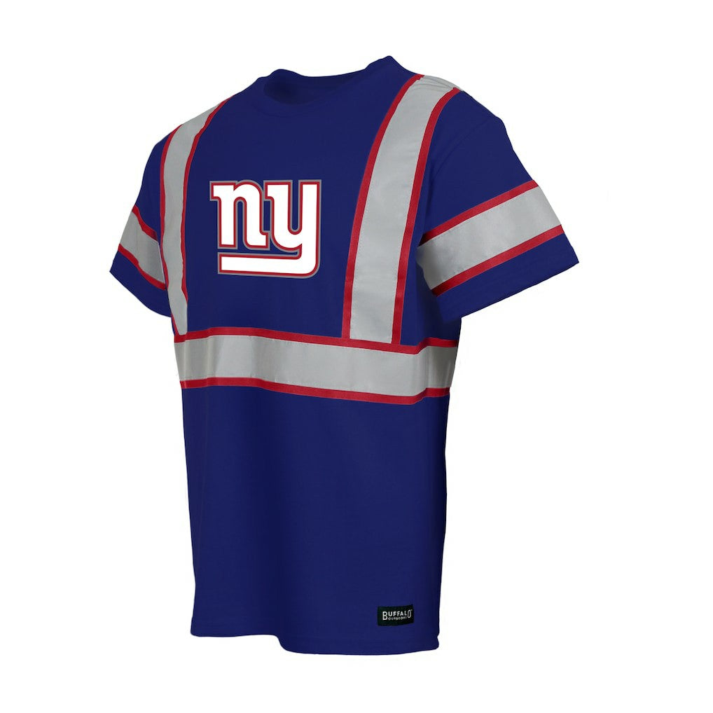 New York Giants Safety Heavyweight T-Shirt - Royal T-shirts