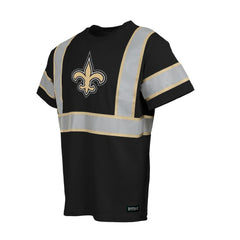 New Orleans Saints Safety Heavyweight T-Shirt - Black T-shirts