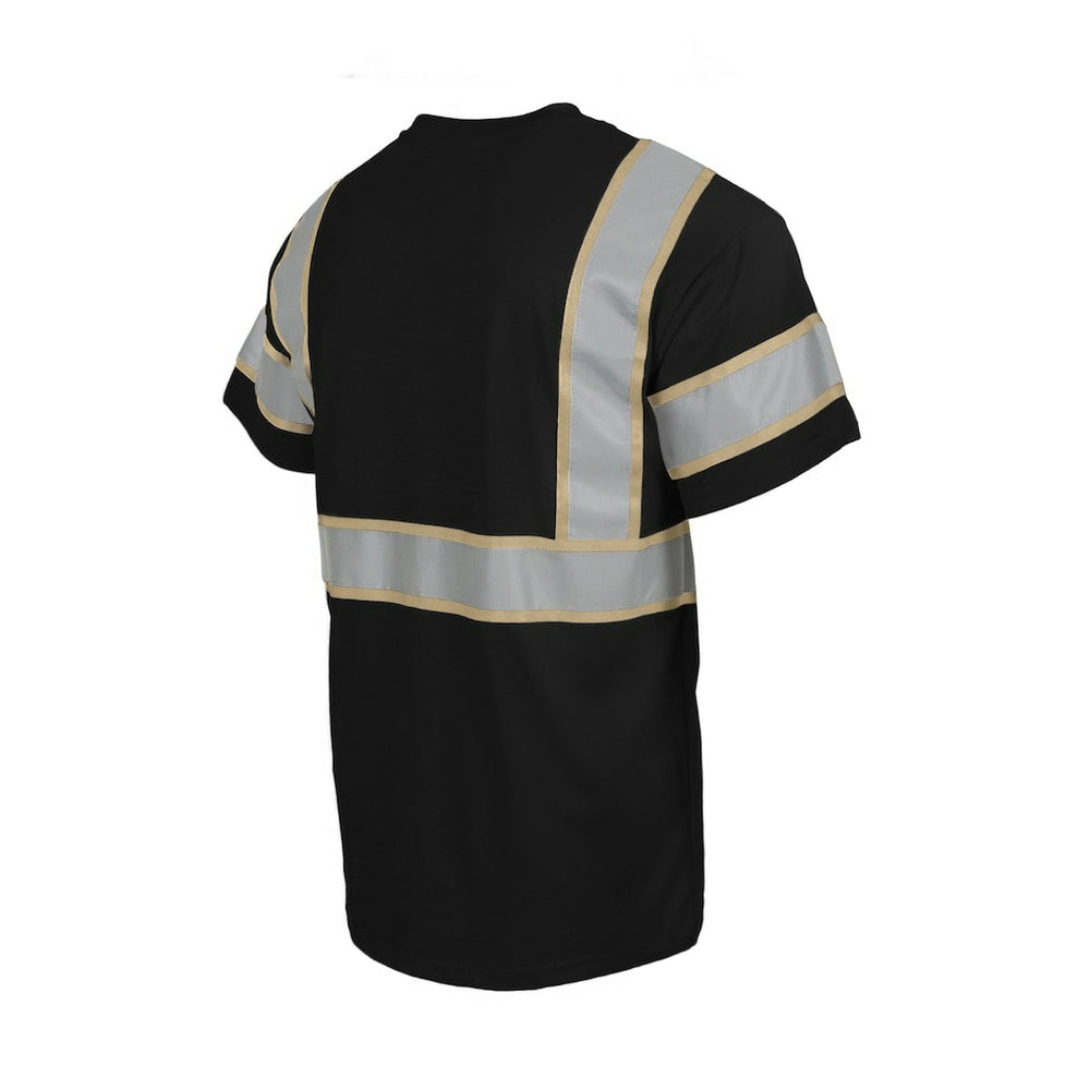 New Orleans Saints Safety Heavyweight T-Shirt - Black T-shirts