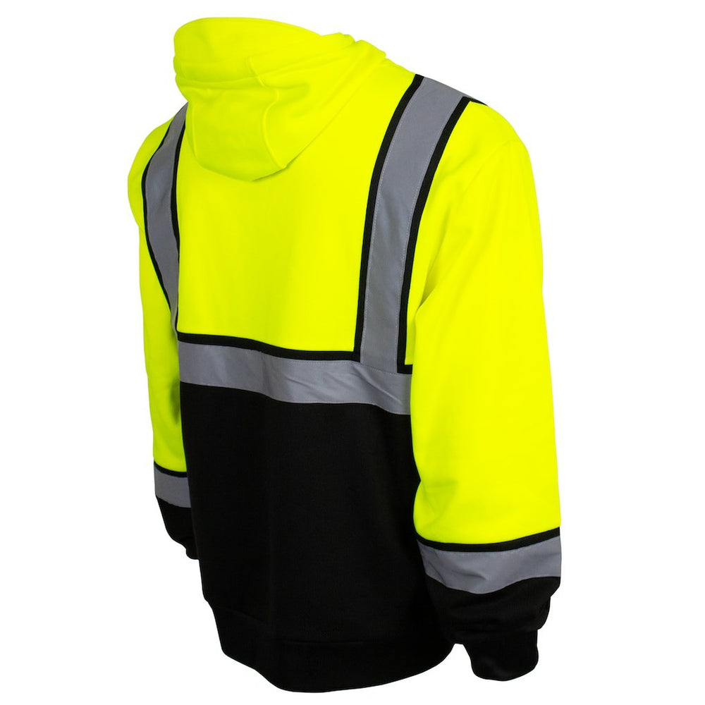 Cleveland Browns High-Visibility Safety Hooded Sweatshirt - Yellow Sweatshirts