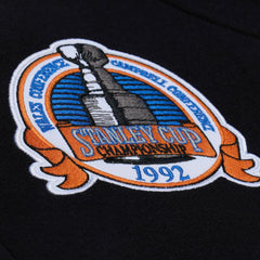 Mario Lemieux Pittsburgh Penguins Mitchell & Ness 1992 Name & Number Premium Pullover Hoodie - Black | US 202948290