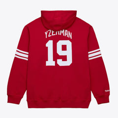 Steve Yzerman Detroit Red Wings Mitchell & Ness 1997 Name & Number Premium Pullover Hoodie - Scarlet | US 202948291