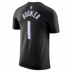 Devin Booker Phoenix Suns Jordan Brand Unisex Name & Number T-Shirt Statement Edition Black