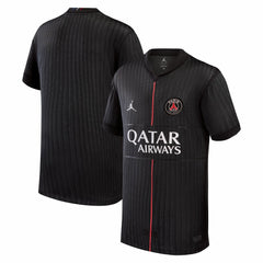 Paris Saint-Germain Jordan Brand Youth 2025/26 Fourth Replica Jersey Black - Jordan discount