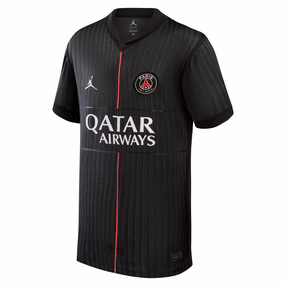 Paris Saint-Germain Jordan Brand Youth 2025/26 Fourth Replica Jersey Black - Jordan discount