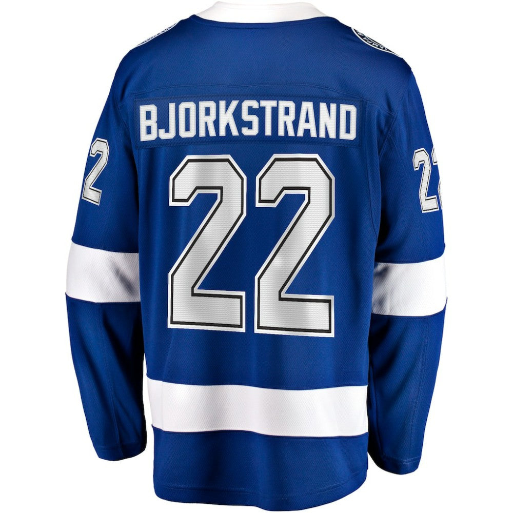 Oliver Bjorkstrand Tampa Bay Lightning Fanatics Home Breakaway Jersey - Blue | US 202950107