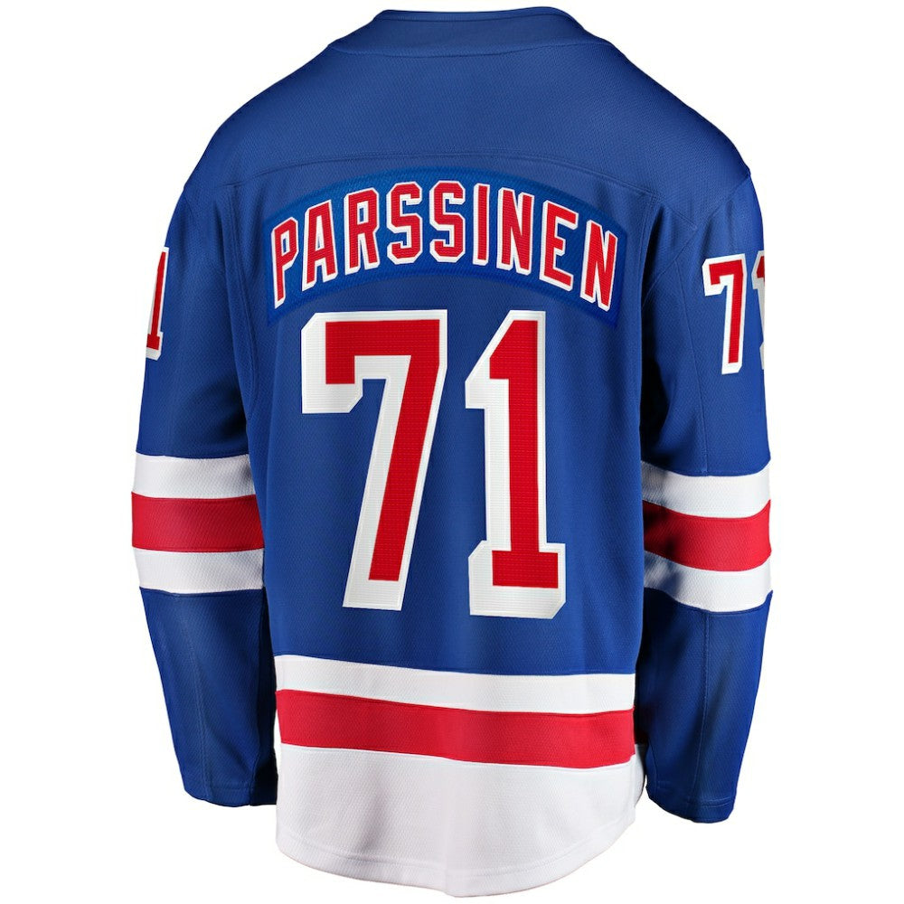 Juuso Parssinen New York Rangers Fanatics Home Breakaway Jersey - Blue | US 202950116