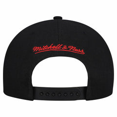Buffalo Sabres Mitchell & Ness Retro Script Colorblock Snapback Hat - Black | US 202950556