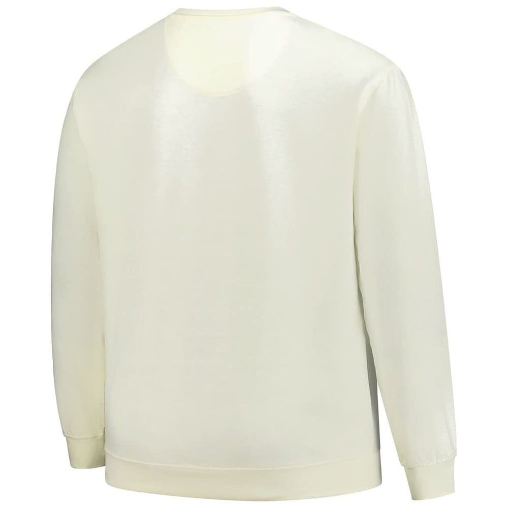 Baltimore Ravens Profile Big & Tall Fleece Sweatshirt - Cream Sweatshirts