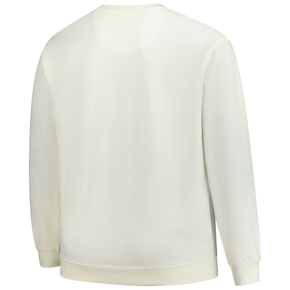 Green Bay Packers Profile Big & Tall Fleece Sweatshirt - Cream Sweatshirts