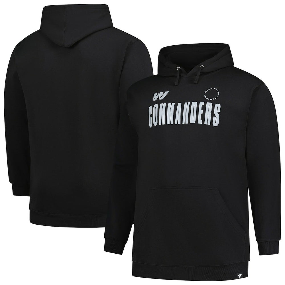 Washington Commanders Big & Tall Chip Shot Hoodie - Black Hoodies