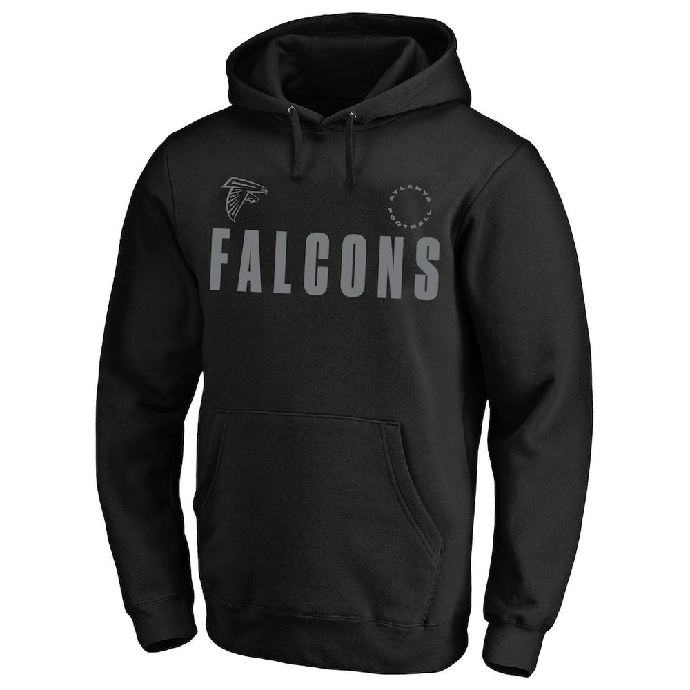 Atlanta Falcons Big & Tall Chip Shot Hoodie - Black Hoodies